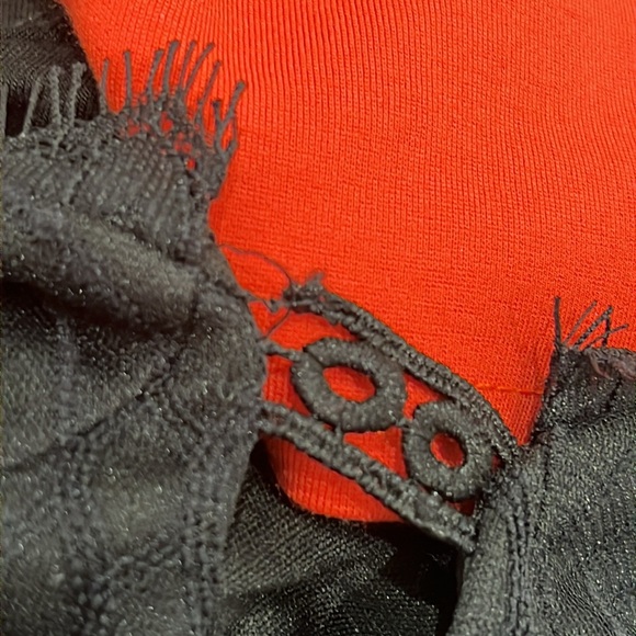 Superdown Janice Lace Bodysuit - Black - XS - Picture 7 of 7